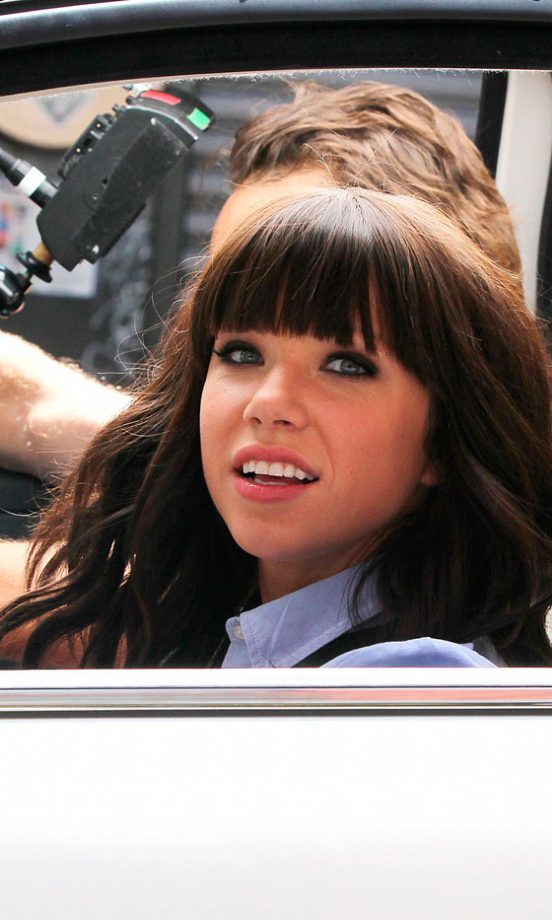 Carly Rae Jepsen Filiming Her New Music Video, 2012