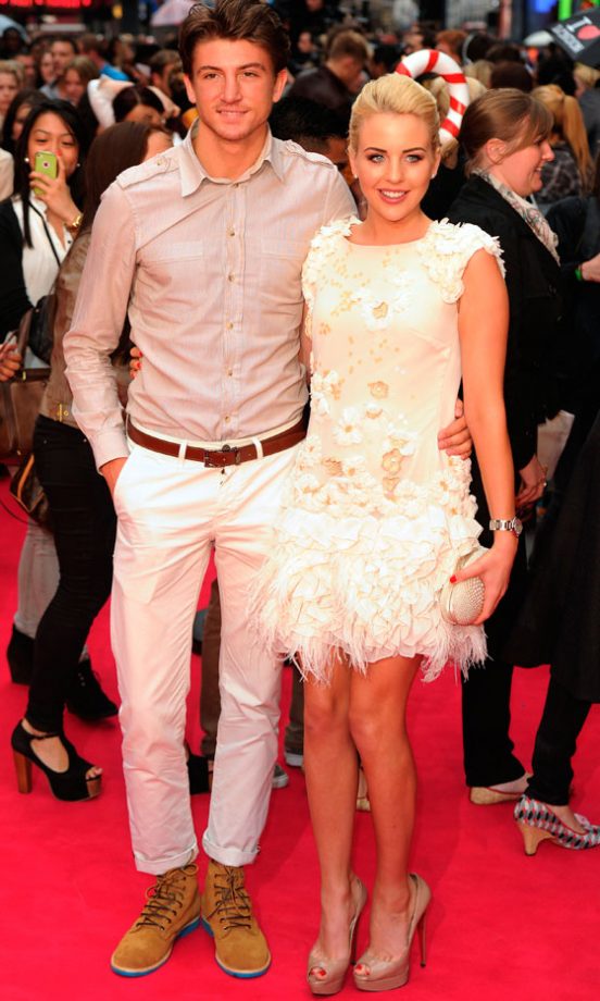 Lydia Bright And Tom Kilbey At The Katy Perry: Part Of Me Film Premiere In London, 2012