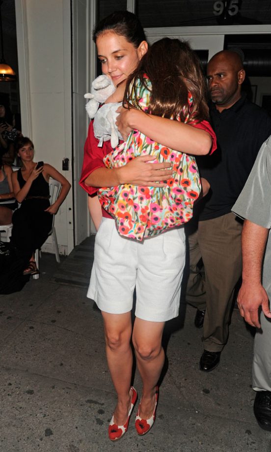 Katie Holmes Out In New York, 2012