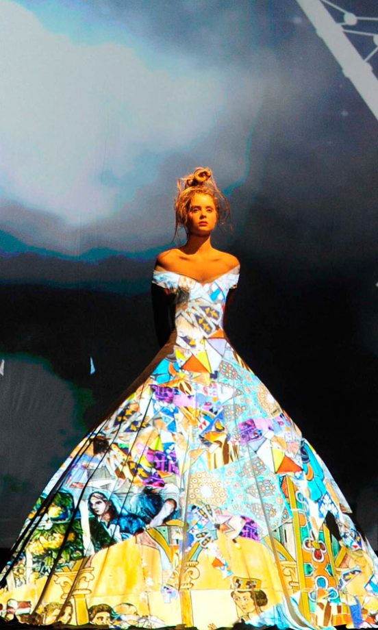 Frank Sorbier Show At Paris Couture Fashion Week, 2012