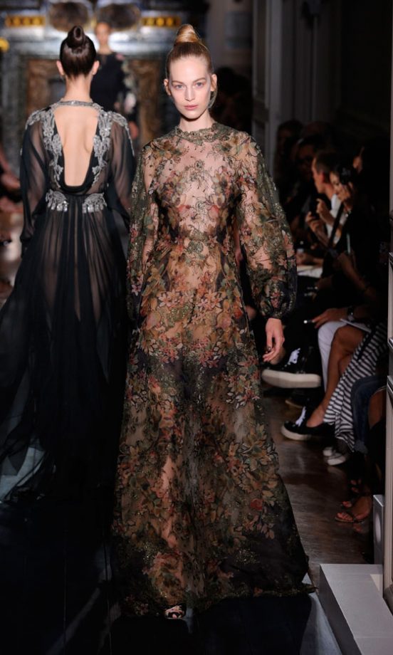 Valentino Show At Paris Couture Fashion Week, 2012