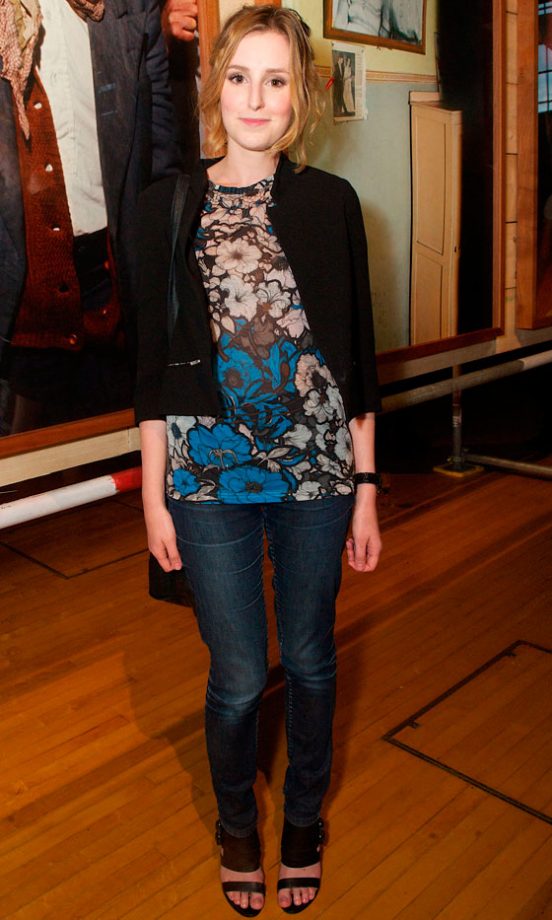 Laura Carmichael At David Bailey's 'East End' Exhibition, 2012