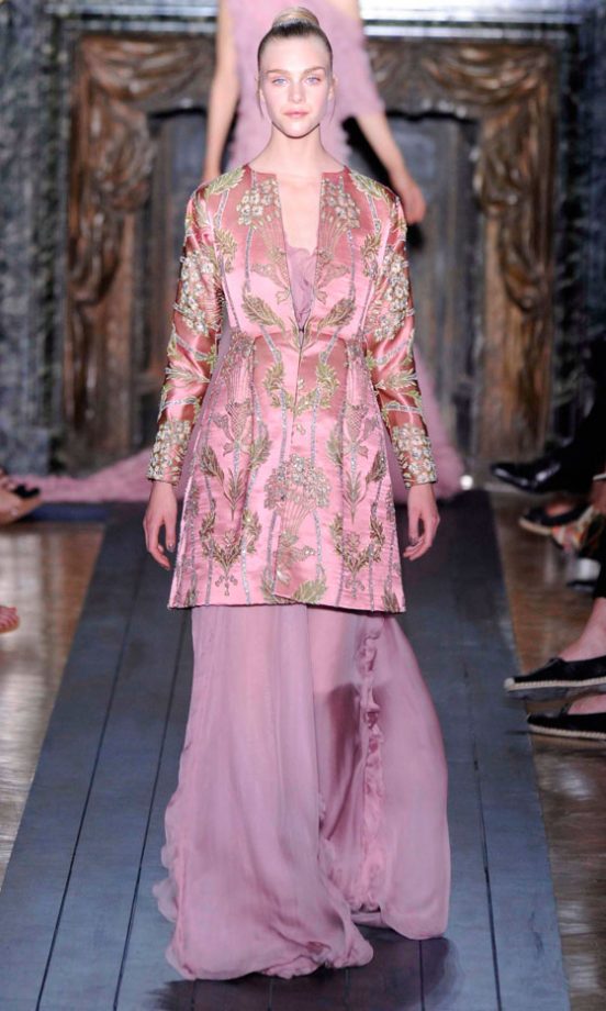 Valentino Show At Paris Haute Couture Fashion Week, 2012