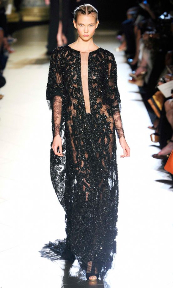 Elie Saab Show At Paris Haute Couture Fashion Week, 2012