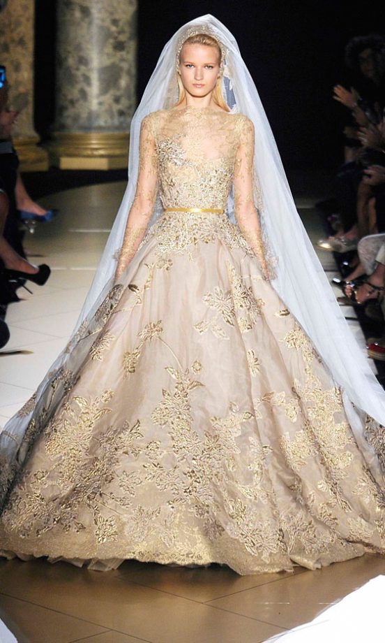 Elie Saab Show At Paris Haute Couture Fashion Week, 2012