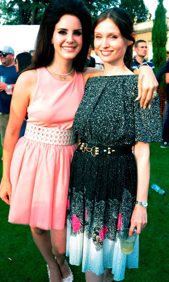 Lana Del Rey And Sophie Ellis Bexter At House Festival, 2012