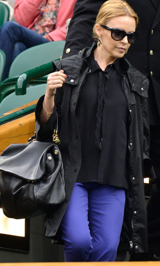 Kylie Minogue At Wimbledon, 2012