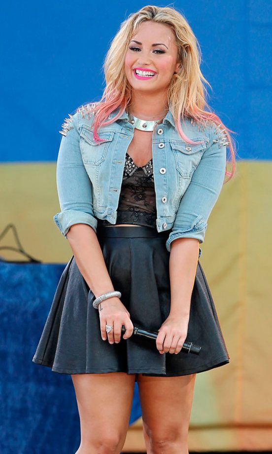 Demi Lovato On Good Morning America, 2012