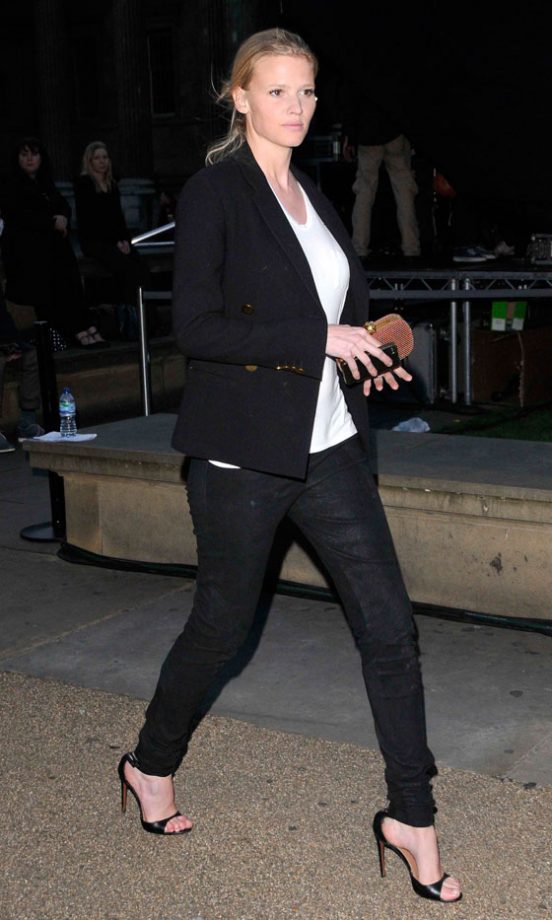 Lara Stone At The Blackmail Film Premiere, 2012