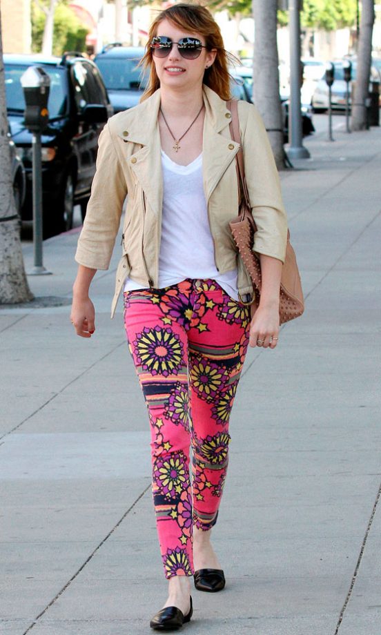 Emma Roberts Out In LA, 2012