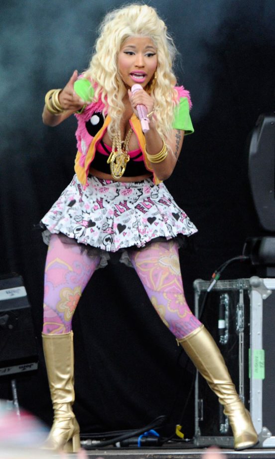 Nicki Minaj At Wireless Festival, 2012