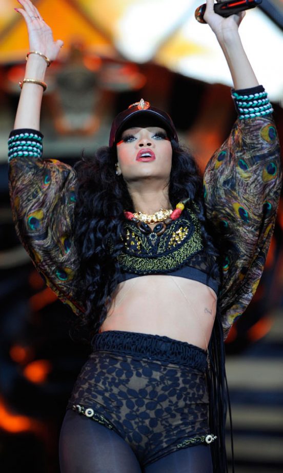 Rihanna At Wireless Festival, 2012