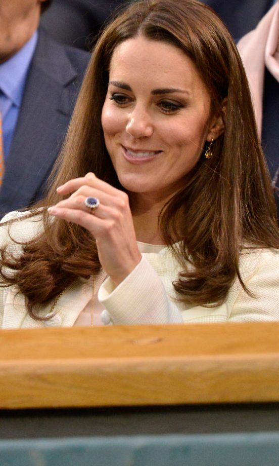 Kate Middleton At Wimbledon, 2012