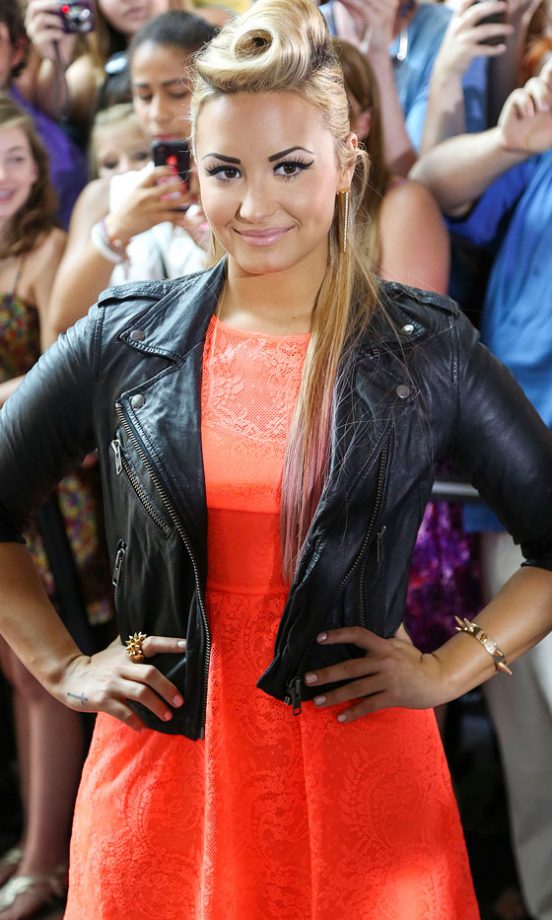 Demi Lovato At The X Factor Auditions, 2012