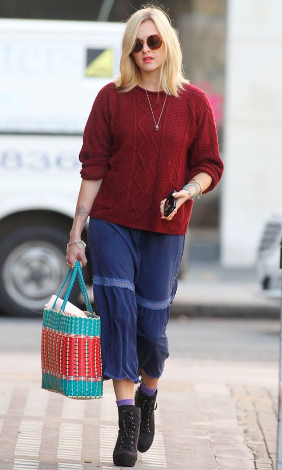 Fearne Cotton Out In London, 2012