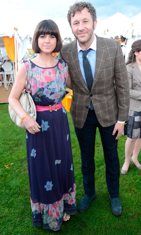 Dawn Porter And Chris O'Dowd At The Veuve Cliquot Gold Cup Polo, 2012