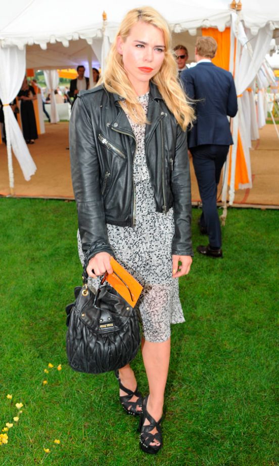 Billie Piper At The Veuve Cliquot Gold Cup Polo, 2012