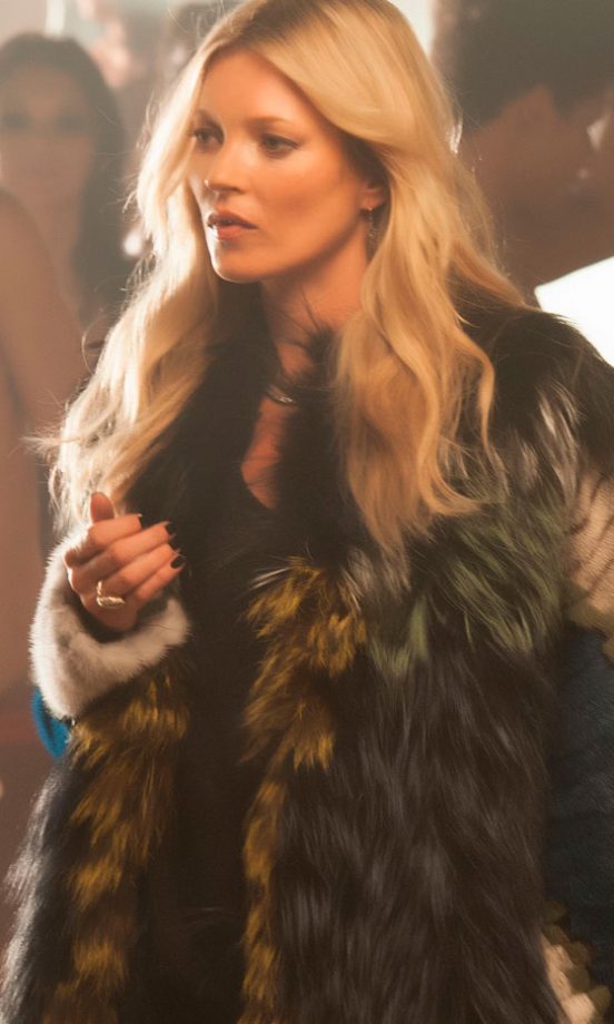 Kate Moss Filmed For George Michael's New Single, 2012