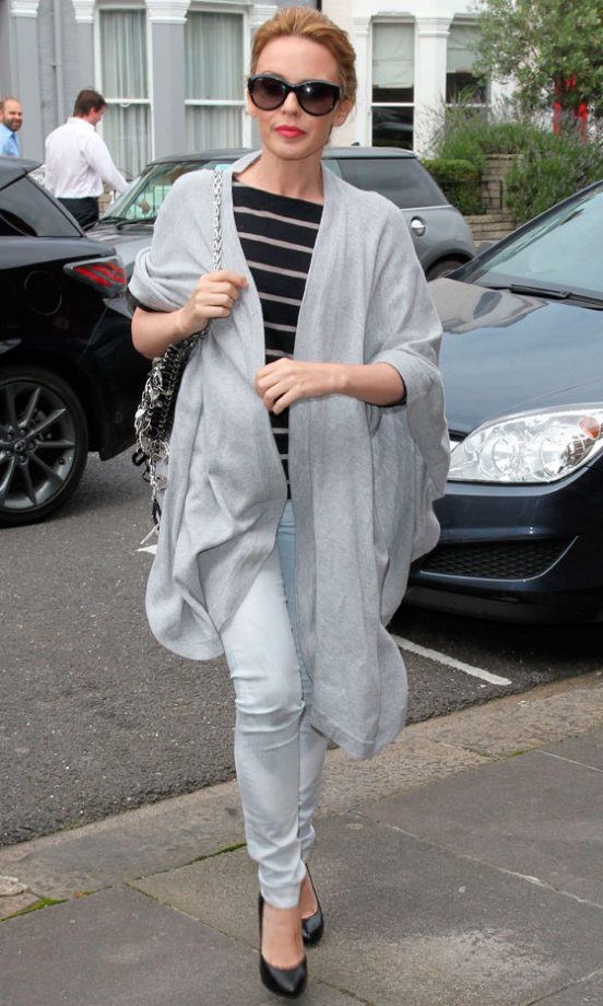 Kylie Minogue Out In London, 2012
