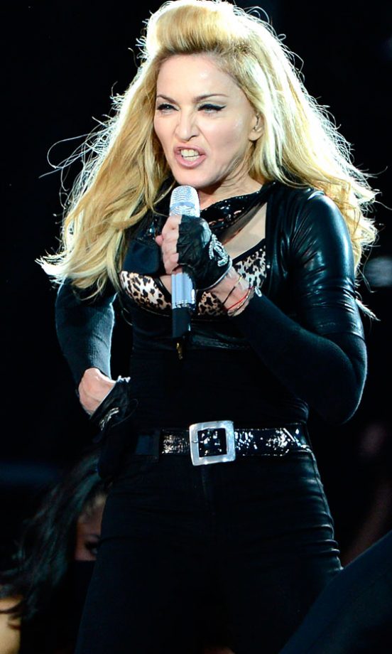 Madonna Performed In Hyde Park, 2012