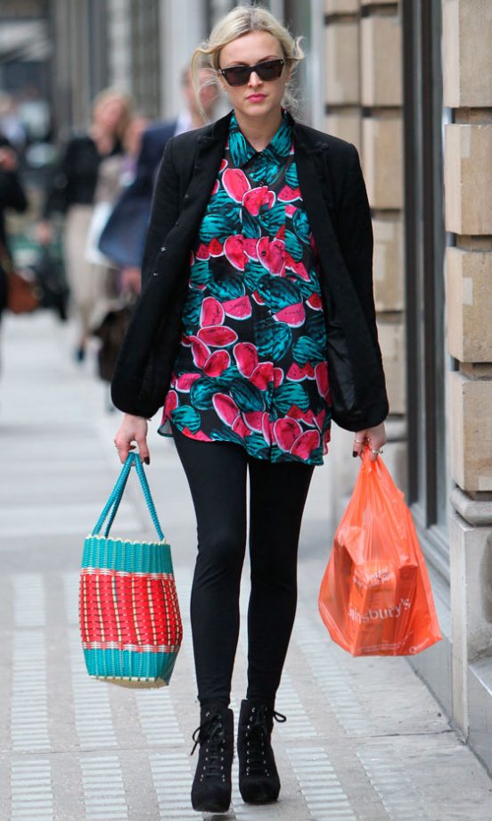 Fearne Cotton Out In London, 2012