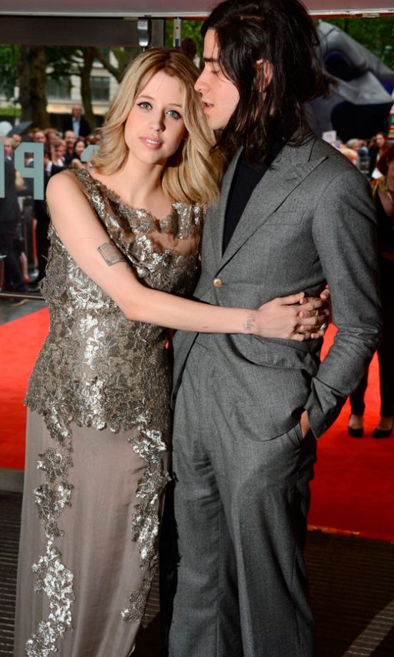 Peaches Geldof And Thomas Choen At The At The Dark Knight Rises Premiere In London, 2012