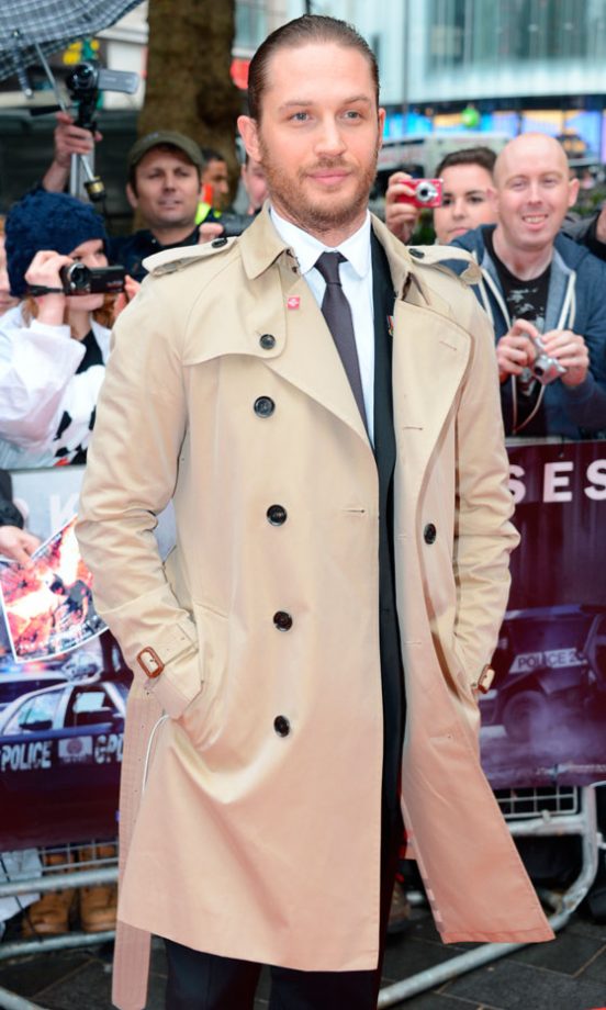 Tom Hardy At The At The Dark Knight Rises Premiere In London, 2012