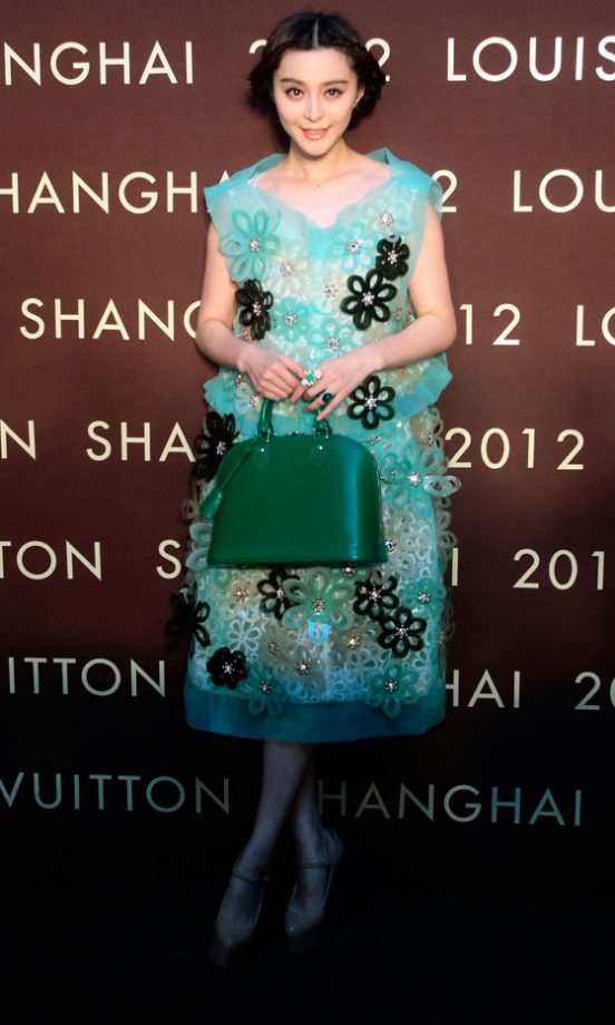 Fan Bingbing At The Louis Vuitton Store Opening In China, 2012