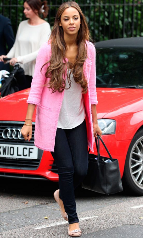 Rochelle Wiseman Out In London, 2012