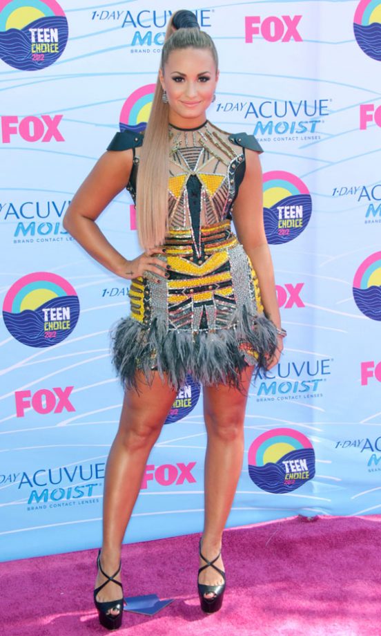 Demi Lovato At The Teen Choice Awards 2012