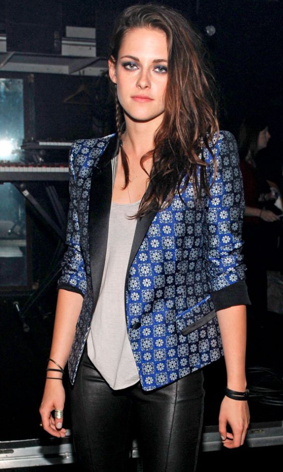 Kristen Stewart In Roberto Cavalli At The Teen Choice Awards 2012