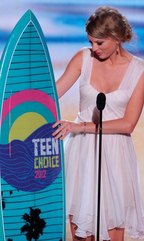 Taylor Swift At The Teen Choice Awards 2012