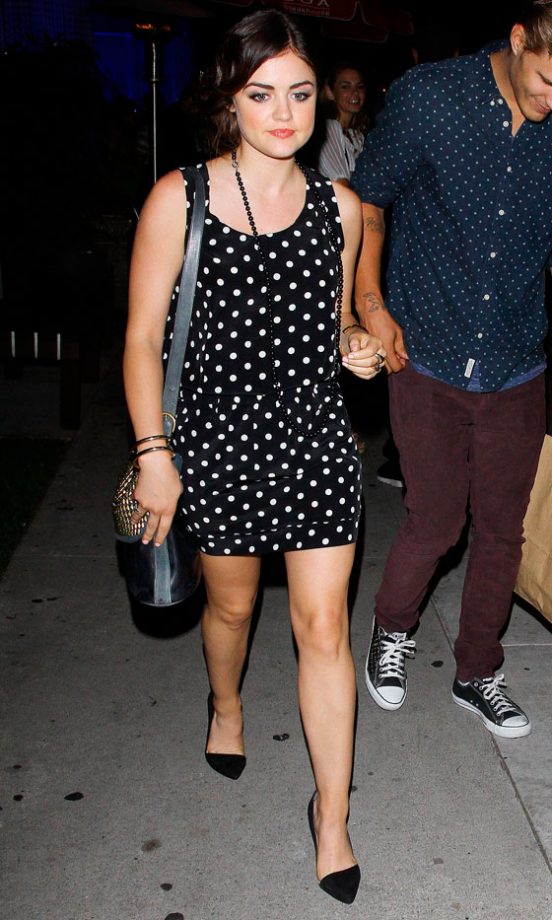 Lucy Hale Out In LA, 2012