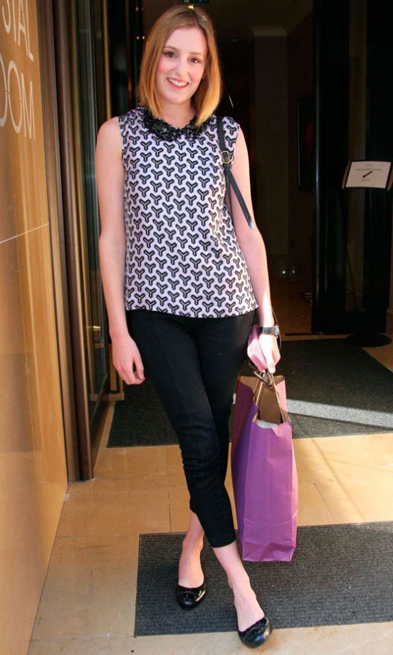 Laura Carmichael At The Launch Of Downton Abbery Series 3, 2012