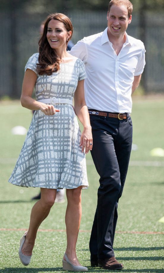 Kate Middleton And Prince William At A Sports Programme Launch In London, 2012