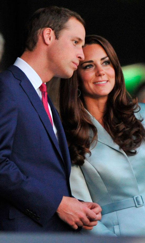 Kate Middleton And Prince William At The Olympics Opening Ceremony, 2012