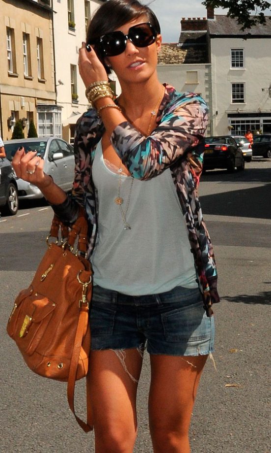 Frankie Sandford At Rochelle Wiseman and Marvin Humes' Wedding, 2012