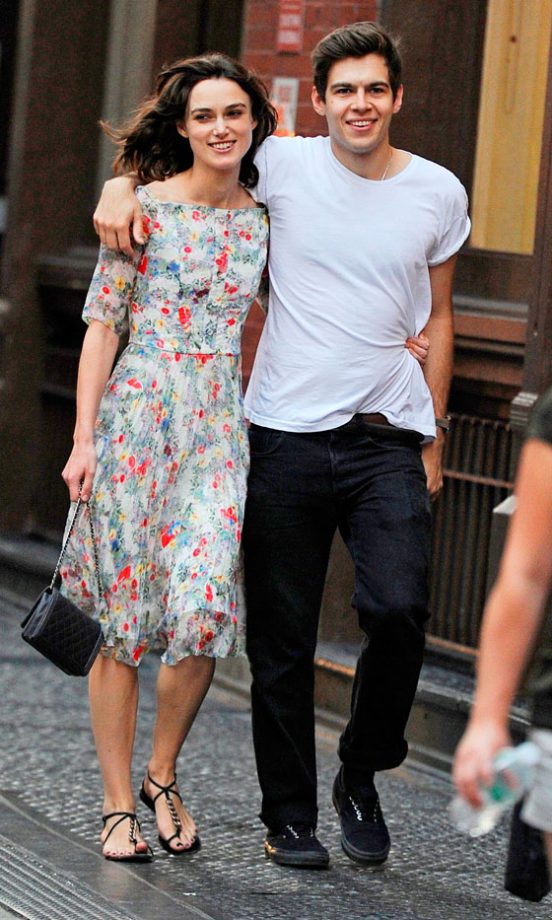 Keira Knightley And James Righton Out In New York, 2012