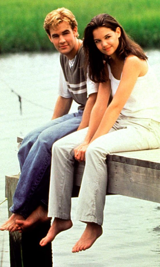 Katie Holmes Became Famous For Playing Joey In 'Dawson's Creek' Opposite James Van Der Beek