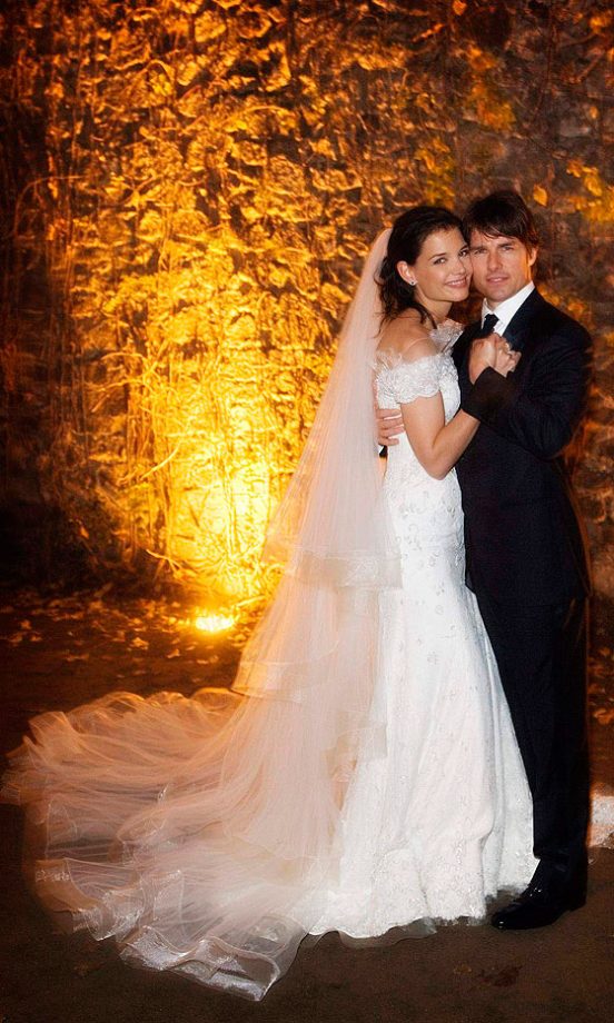 Katie Holmes And Tom Cruise Get Married In Italy, 2006