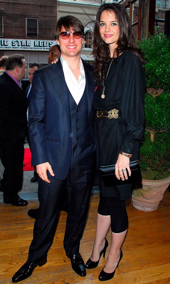Katie Holmes And Tom Cruise Out And About In New York, 2007