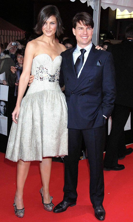 Katie Holmes And Tom Cruise At The 'Lions for Lambs' Premiere In Berlin, 2007