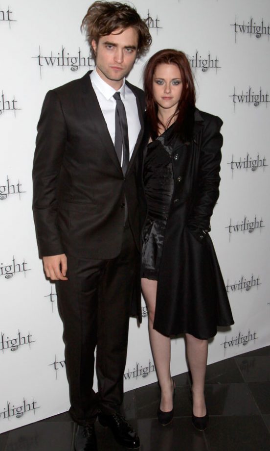 Robert Pattinson And Kristen Stewart At The Twilight Film Premiere In London, 2008