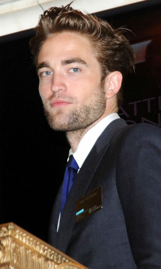 Robert Pattinson Solo After Kristen Stewart's Affair, At The New York Stock Exchange, 2012