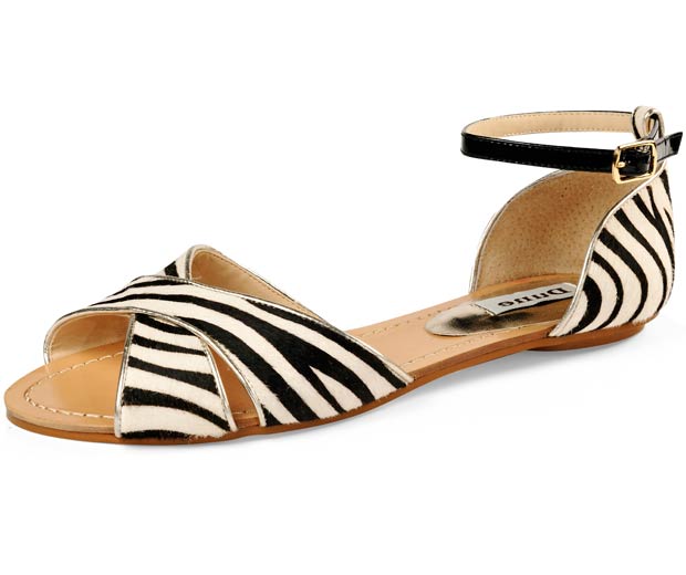 We love these Dune animal print sandals – snap them up now!