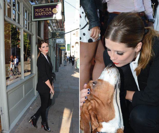Mischa Barton has opened her own boutique in Spitalfields market, London