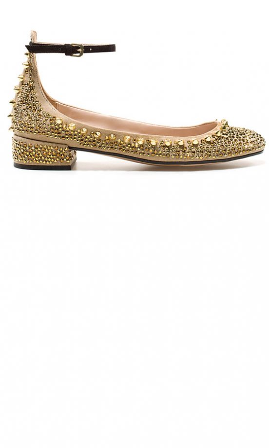 Zara Jewelled Ballerina, £59.99