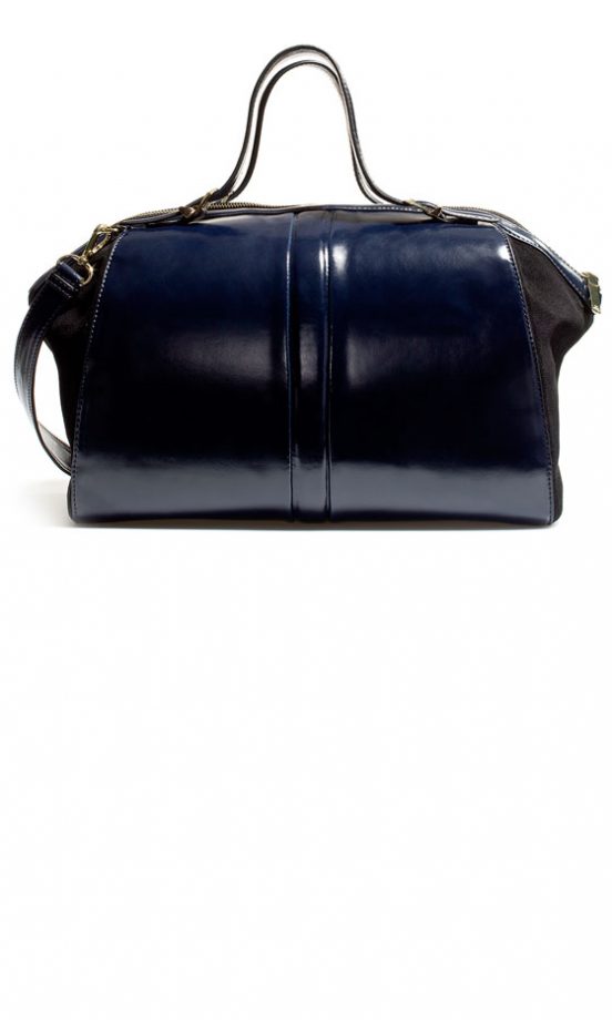 Zara Antik Leather Bowling Bag, £59.99