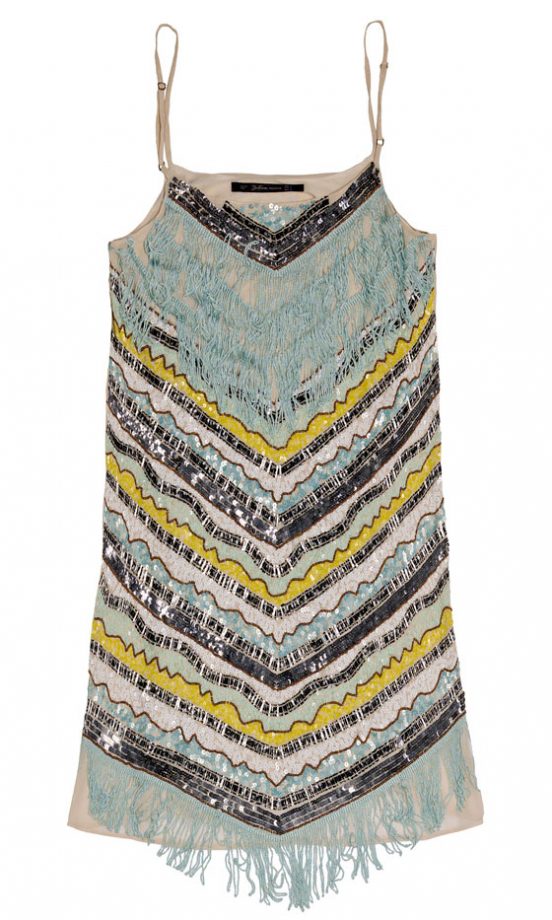 Zara Embellished Flapper Dress