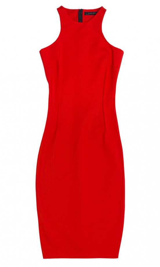 Zara Red Racer Dress